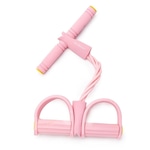 Elástico Extensor Apoio Pés Abs Maxboost Fitness ROSA