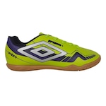 Chuteira Futsal Umbro Prisma Unissex VERDE CLA/ROXO