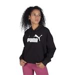 Moletom puma best sale preto feminino