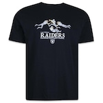 Camiseta New Era NFL Las Vegas Raiders Freestyle - Masculina PRETO