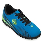 Chuteira Society Fitz Sportz FS23-121 - Adulto AZUL/PRETO