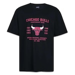 Camiseta New Era Chicago Bulls All Building - Masculina PRETO