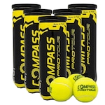 Kit Bolas de Padel Compass Protour Pack com 5 Tubos Nao Se Aplica