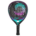 Raquete de Padel Compass Power Carbono 16K PRETO