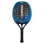 Raquete de Beach Tennis Compass Acqua 12K AZUL