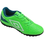 Chuteira Society Umbro Adamant - Júnior VERDE/BRANCO