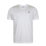 Camiseta New York Yankees New Era MLB Masculina Mini Bordado BRANCO