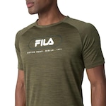 Camiseta Fila Sport Melange - Masculina VERDE