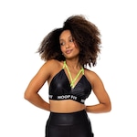 Top Fitness com Bojo Hoop Fit Cirrê - Feminino PRETO