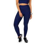 Calça Legging Hoopfit Fitness Cós Alto - Feminina AZUL ESCURO