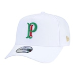 Boné do Palmeiras New Era 9Forty Palestra Itália - Snapback - Adulto BRANCO