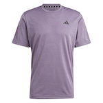 Camiseta adidas Essentials Seasonal Camo - Masculina ROXO CLARO