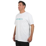 Camiseta Rip Curl Icon 10M Filter - Masculina BRANCO