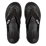 Chinelo Oakley Titan - Masculino PRETO/VERMELHO