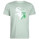 Camiseta New Era New Era mlb Chicago White Sox Rooted Nature - Masculina VERDE