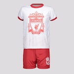 Conjunto Liverpool Feltwell SPR - Infantil BRANCO