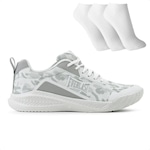 Tênis Everlast Range 2 + 3 Pares de Meias - Adulto BRANCO