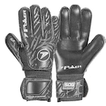 Luvas de Goleiro Poker Champion 8 Semi Profissional - Adulto PRETO/PRATA