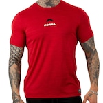 Camiseta Dagg Corra Dry Fit Proteção Uv10 Academia Running Fitness Confortável - Masculina VERMELHO