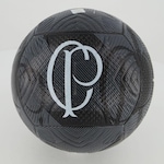 Bola de Futebol de Campo Corinthians Maccabi Logo PRETO