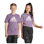 Camiseta adidas Essentials Big Logo - Infantil ROXO