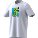 Camiseta adidas Two Tone - Masculina BRANCO