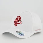 Boné Aba Curva do Fluminense Supercap Americano - Snapback - Adulto BRANCO