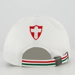 Boné Aba Curva do Palmeiras Supercap Americano - Strapback - Adulto BRANCO