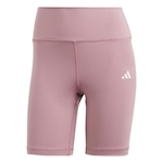 Shorts adidas Essentials Latin Fit - Feminin ROSA/BRANCO