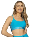 Top Fitness com Bojo Run More One Tone - Feminino AZUL