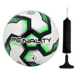 Bola de Futebol de Campo Penalty Storm XXIII Kids + Bomba de Ar BRANCO/VERDE