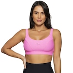 Top Fitenss com Bojo Run More Essencial - Feminino ROSA CLARO