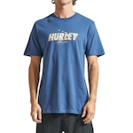 Camiseta Hurley Aloha - Masculina AZUL