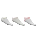 Kit de Meias Soquete Top Fill TF23 - 3 Pares - Adulto BRANCO