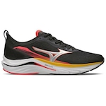 Tênis Mizuno Wave Superfast - Masculino Preto/Coral