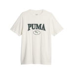 Camiseta Puma Squad - Masculina MARROM CLA/VERDE