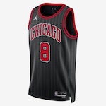 Camiseta Regata Nike Chicago Bulls Statement Edition 2022/23 - Masculina PRETO