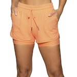 Shorts Run More Beach - Feminino LARANJA