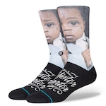 Meia Cano Alto Stance Collab Lil Wayne Mister Carter - Adulto PRETO