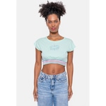 Blusa Cropped Ecko Elas - Feminina VERDE