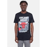 Camiseta NBA Backcourt Chicago Bulls - Masculina PRETO