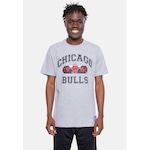 Camiseta Nba Club Chicago Bulls Nba - Masculina CINZA