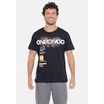 Camiseta Onbongo Estampada - Masculina PRETO