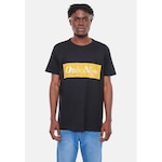 Camiseta Onbongo Letterring - Masculina PRETO