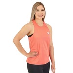 Camiseta Regata Fila Tennis Basic - Feminina Salmao