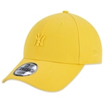 Boné Aba Curva New Era 9Forty Mlb New York Yankees Mini Logo - Snapback - Adulto AMARELO