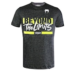 Camiseta Venum Beyond The Limits - Masculina CINZA ESCURO