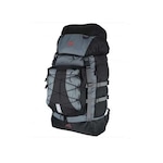 Mochila Cargueira Trilhas e Rumos Montanha - 75 Litros PRETO/CINZA