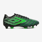 Chuteira de Campo Umbro Velocita Elixir - Adulto VERDE/PRETO