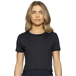 Blusa Cropped Run More Boxy Essencial - Feminino PRETO